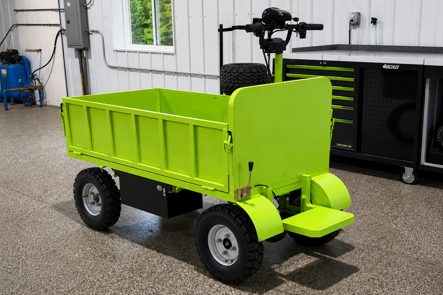 The Mean Green Hauling Machine